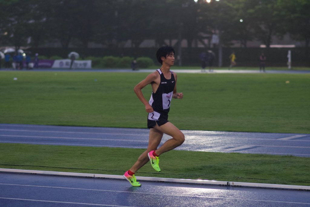 2019-07-06 順大記録会 5000m 3組 00:14:54.02